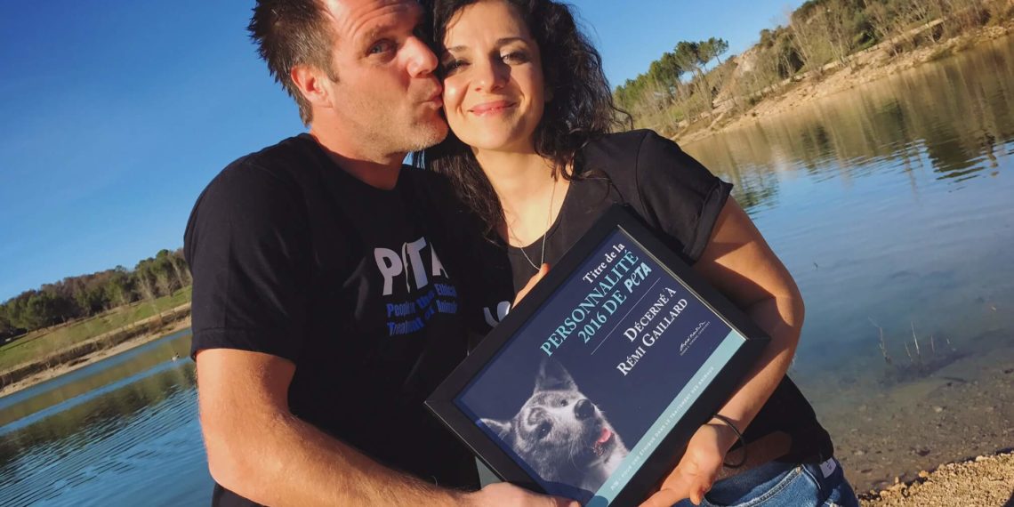 RÉMI GAILLARD : PERSONNALITÉ DE L’ANNÉE 2016 DE PETA